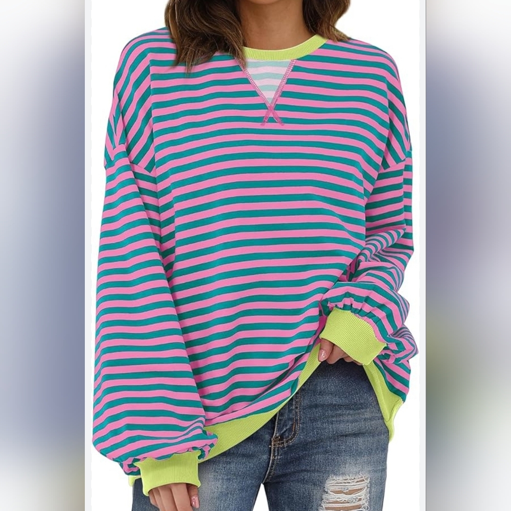 Womens Crewneck Oversized Sweatshirt
